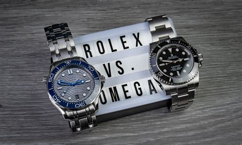 vergleich rolex omega|is Rolex better than omega.